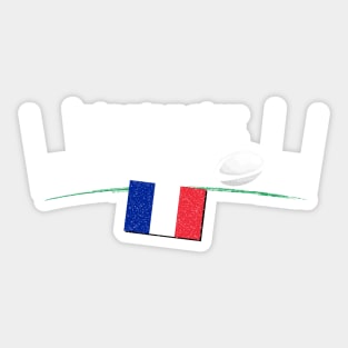 France Rugby French Flag Sticker